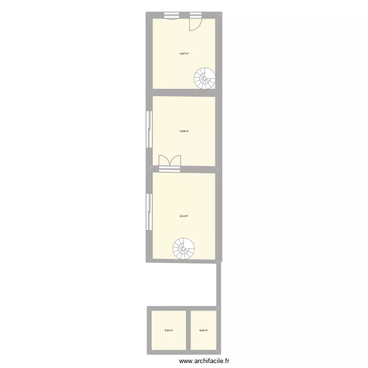 plan Blaye. Plan de 5 et 71 m² plan Blaye. Plan de 5 et 71 m²