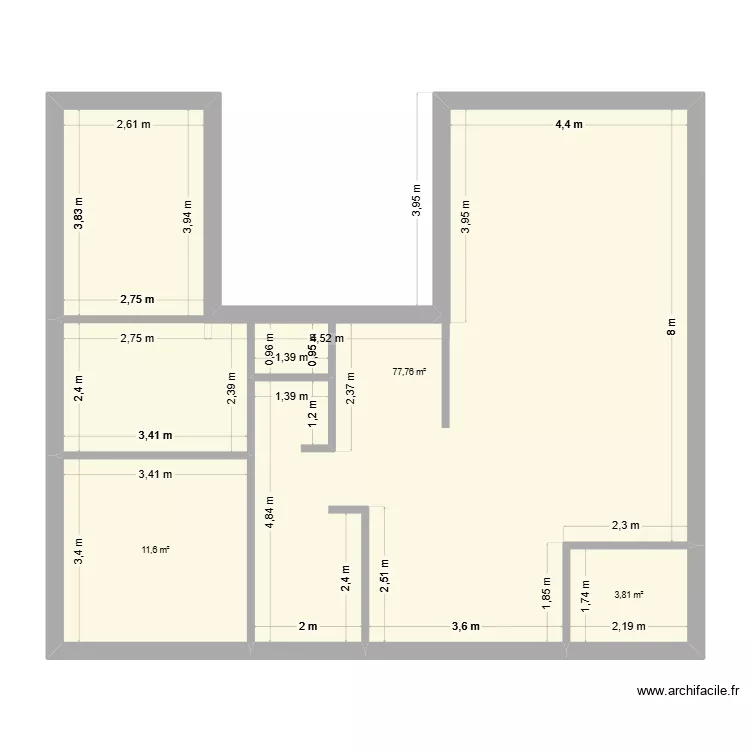 maison 1. Plan de 0 pièce et 0 m2 maison 1. Plan de 0 pièce et 0 m2