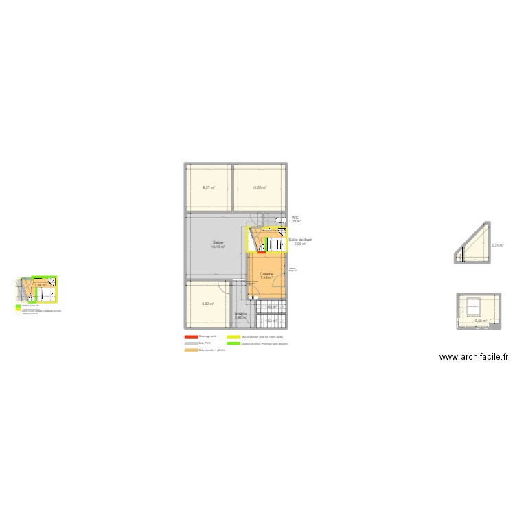 PETRE - Sezanne. Plan de 0 pièce et 0 m2