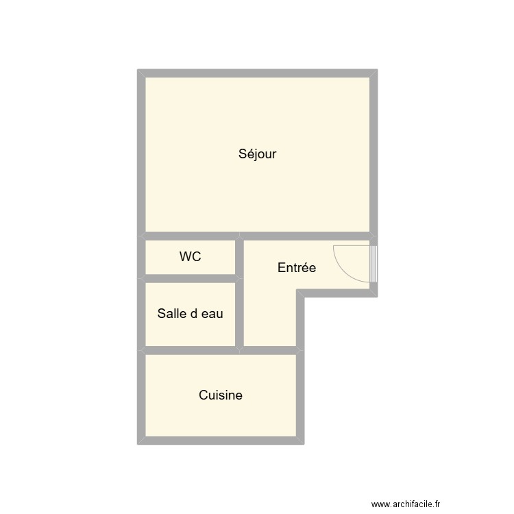2506 MECHIN FRITSCH. Plan de 5 pièces et 12 m2
