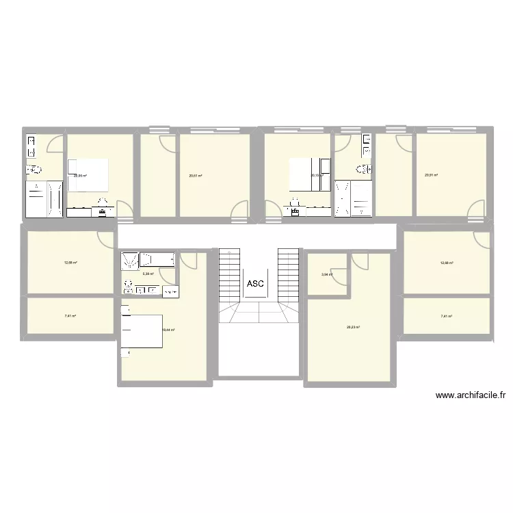 Z Lodge. Plan de 12 et 171 m² Z Lodge. Plan de 12 et 171 m²