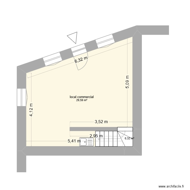 JOANDEL BIS. Plan de 25 pièces et 191 m2