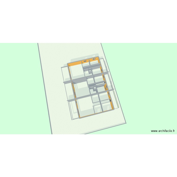 villa cannet 6. Plan de 50 pièces et 1953 m2