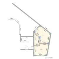 plan garage et entr&eacute;e