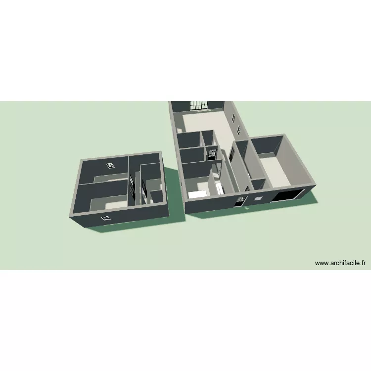 maison dolomieu. Plan de 12 et 152 m² maison dolomieu. Plan de 12 et 152 m²