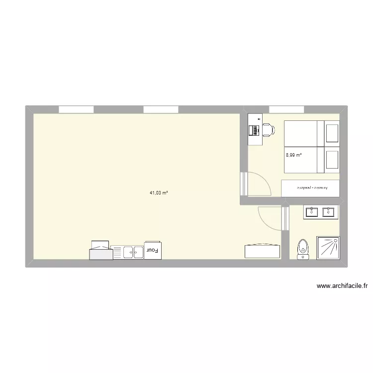 Nouvelle APPT. Plan de 