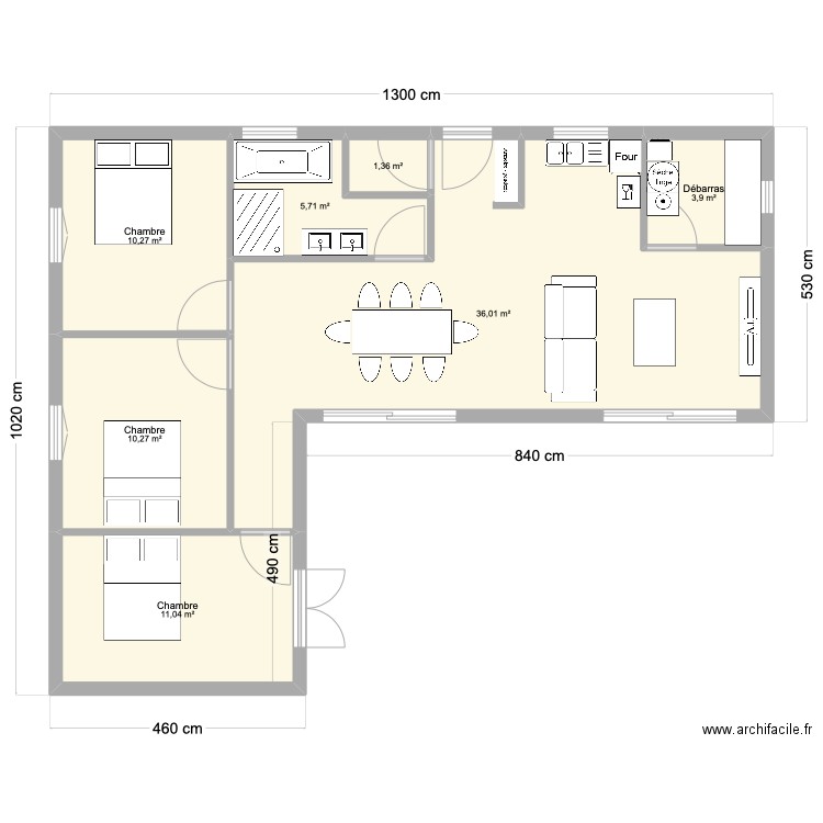 Limoux. Plan de 0 pièce et 0 m2