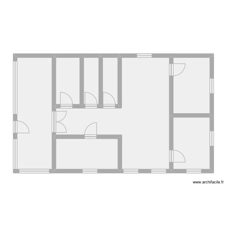 plan 2. Plan de 8  et 84 m²