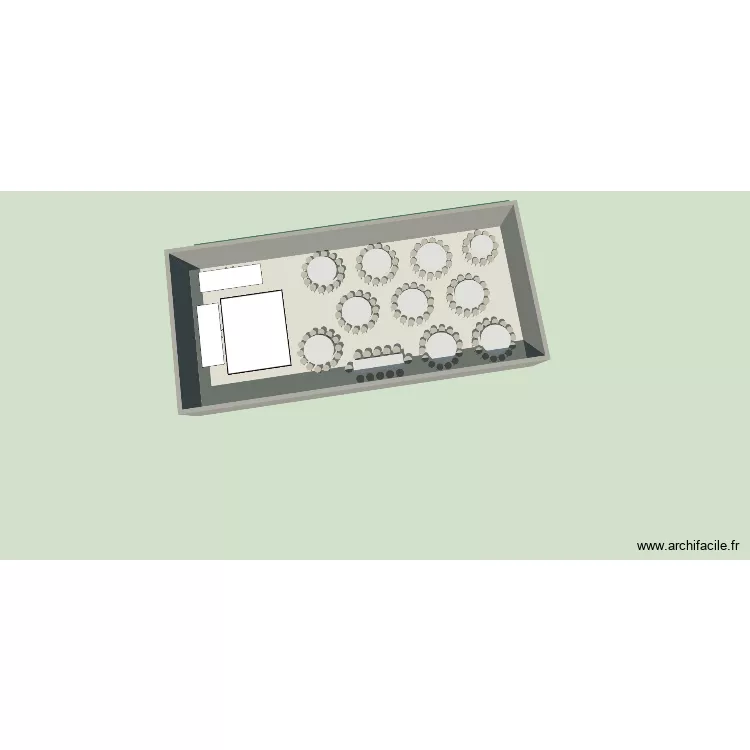 PlanSalleMaraige. Plan de 1 et 180 m² PlanSalleMaraige. Plan de 1 et 180 m²