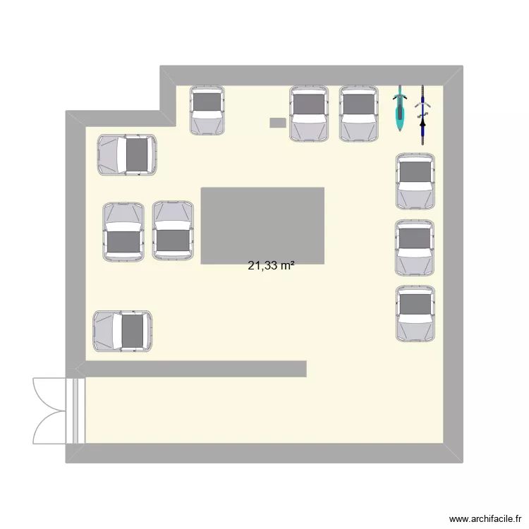 PLAN_cave. Plan de 1 Pièce et 21 m² PLAN_cave. Plan de 1 Pièce et 21 m²