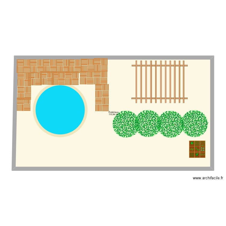 DylanJuliejardin. Plan de 1 pièce et 111 m2