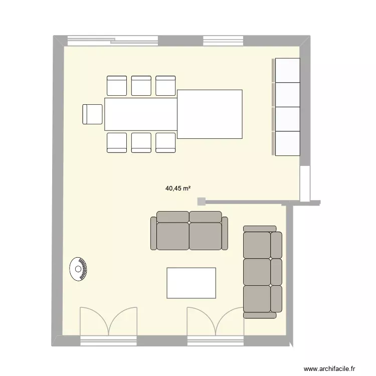 bayon. Plan de 1 Pièce et 40 m² bayon. Plan de 1 Pièce et 40 m²