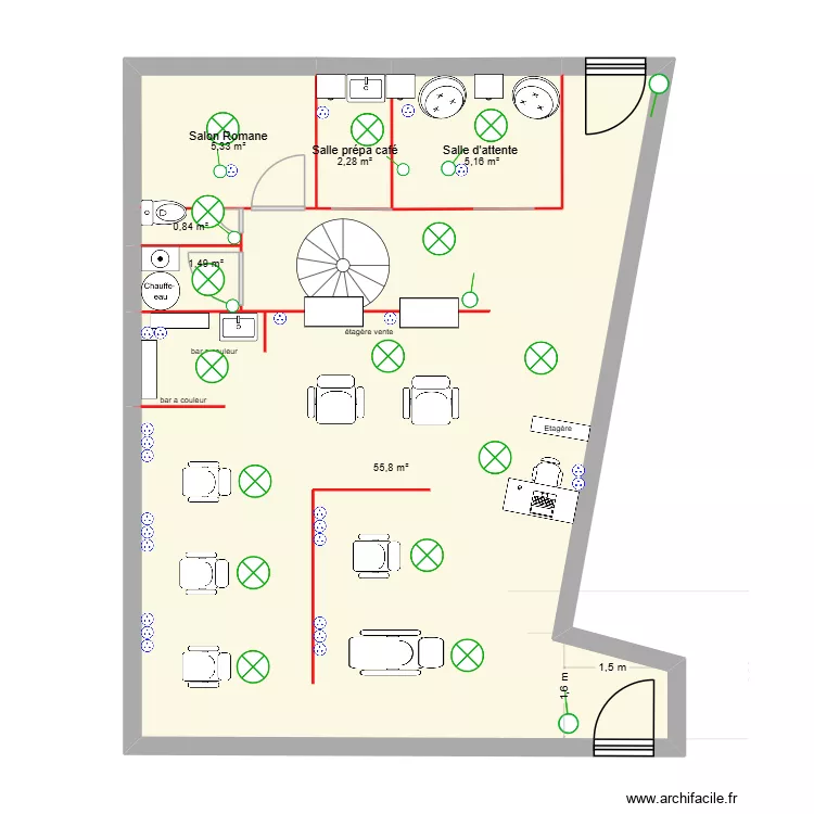 Salon Océane 05. Plan de Salon Océane 05. Plan de