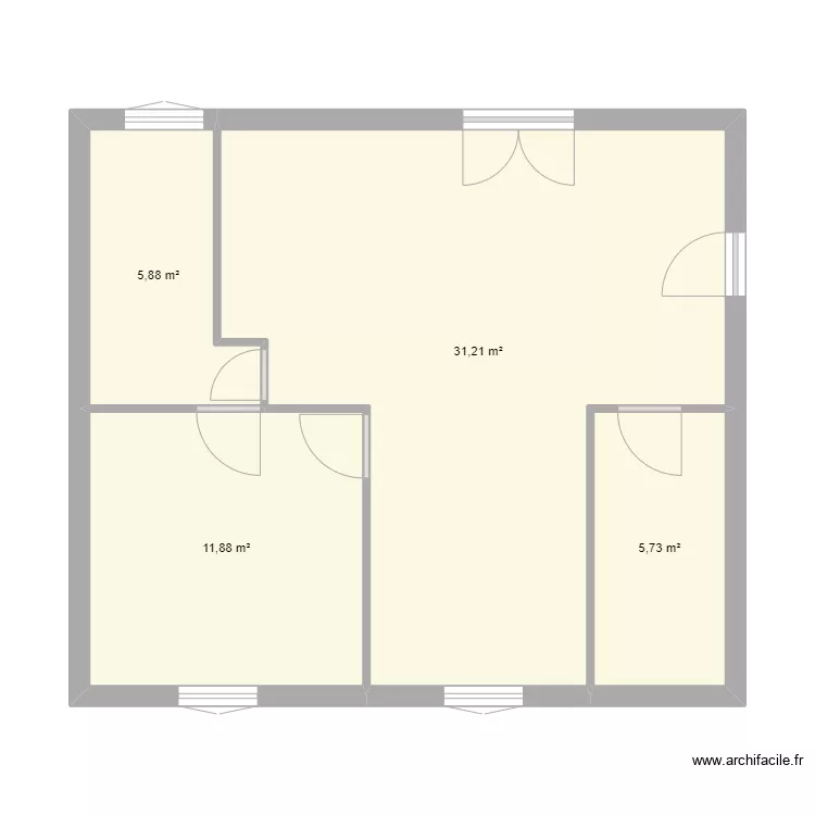 Sambras appartement. Plan de Sambras appartement. Plan de