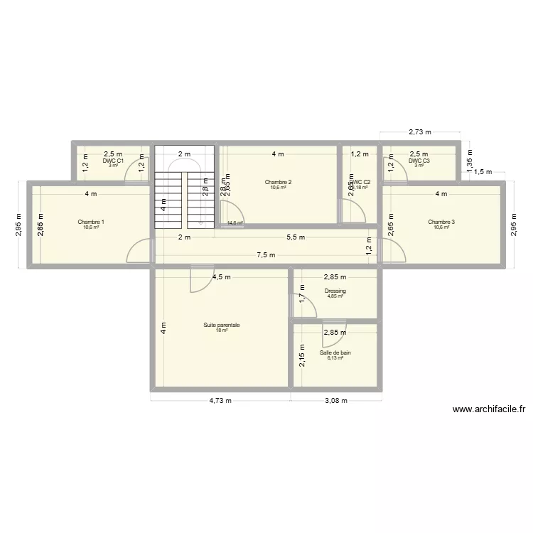 DUPLEX DBA SIAFOUMOU PREMIER NIVEAU. Plan de 10 et 85 m² DUPLEX DBA SIAFOUMOU PREMIER NIVEAU. Plan de 10 et 85 m²