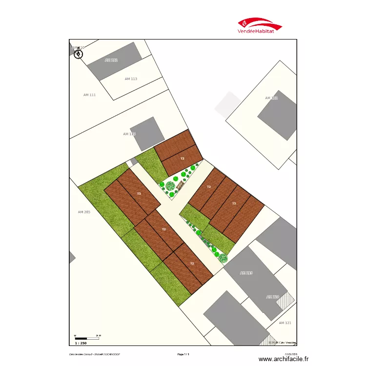 Treize Septiers - Foyer. Plan de Treize Septiers - Foyer. Plan de