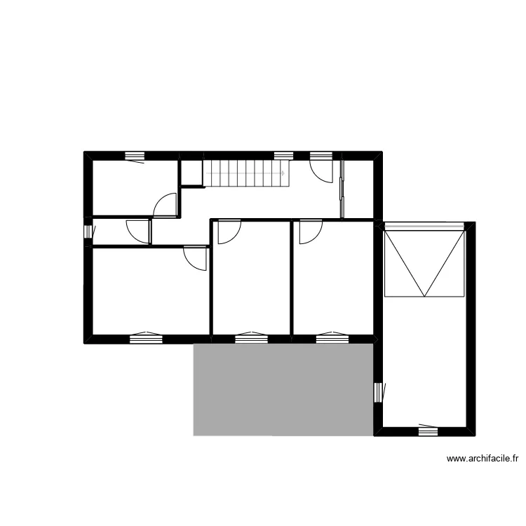 THEVENAZ Brigitte. Plan de 