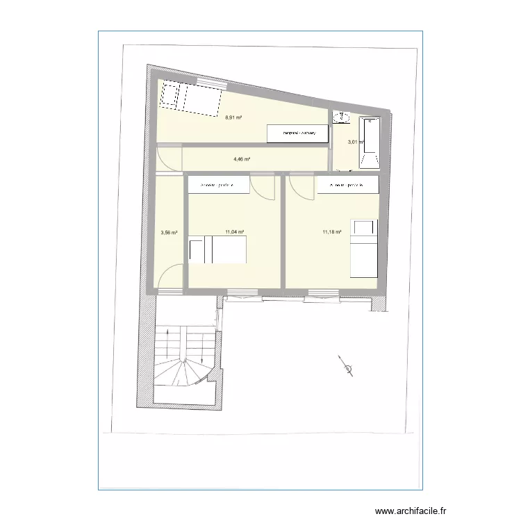 Villiers enfants 2. Plan de 