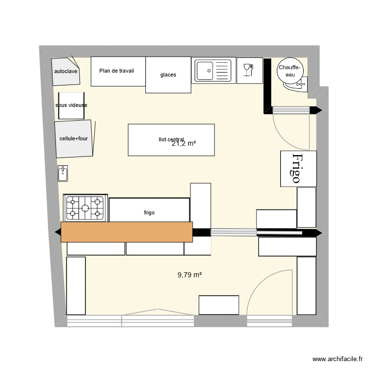 plan local 3. Plan de 0 pièce et 0 m2