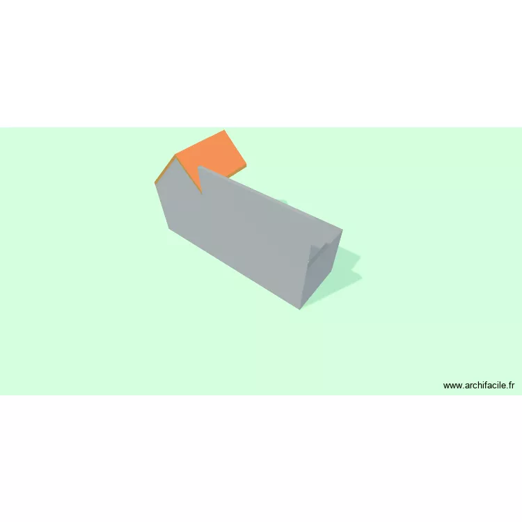 Plan nazelles. Plan de 2  et 76 m²
