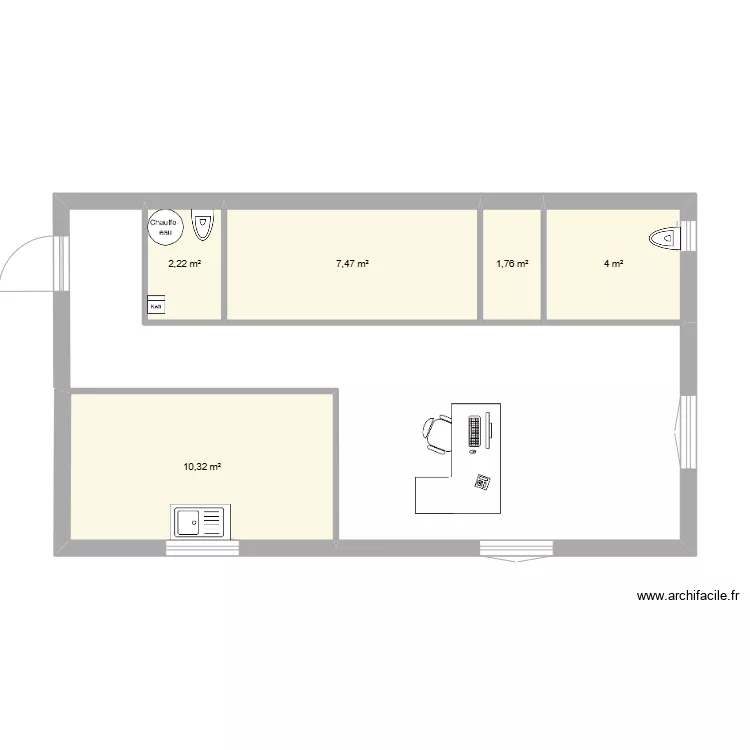 plan entrep&ocirc;t d&eacute;finitif. Plan de 