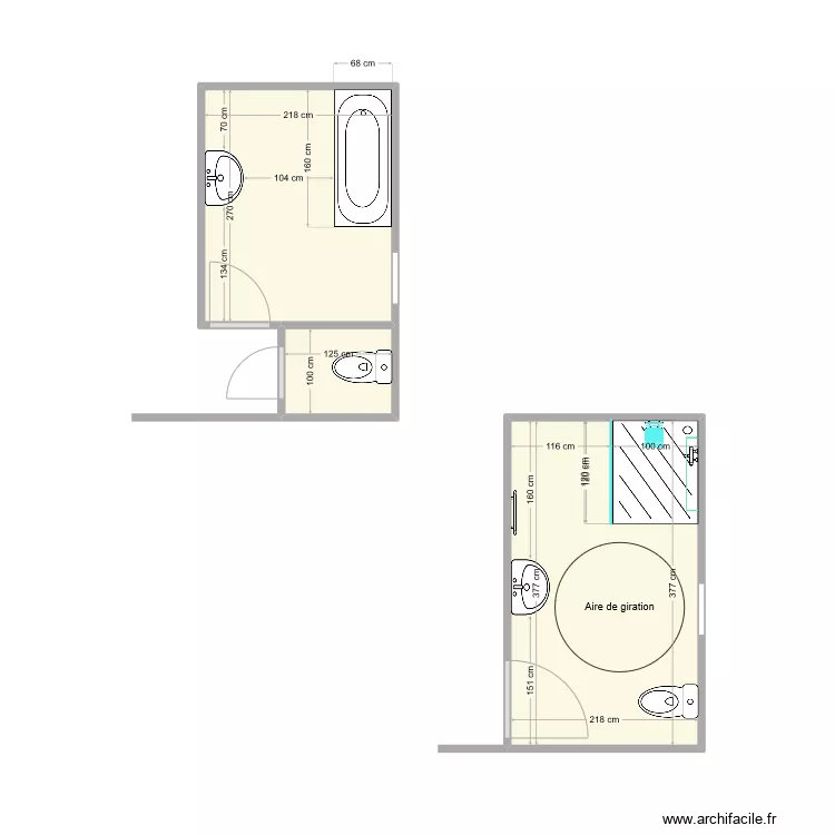 g&eacute;raud. Plan de 