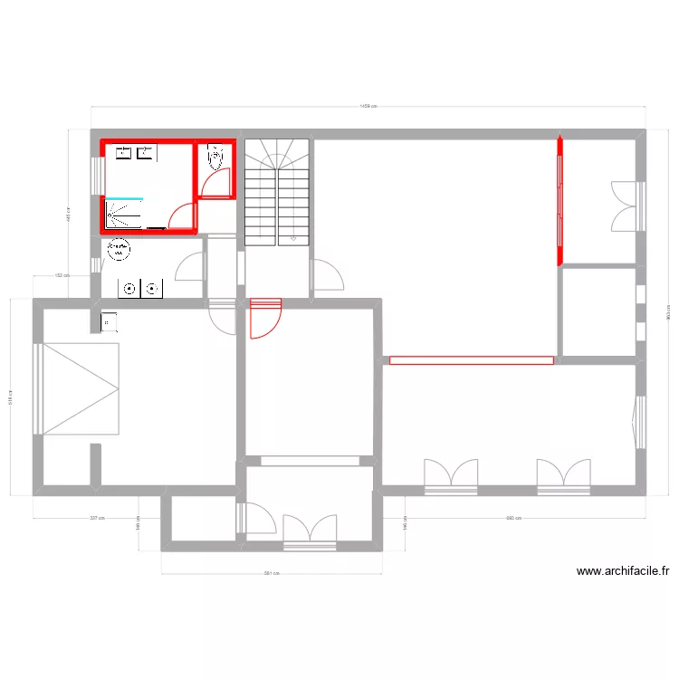 MOREAU RDC 5. Plan de MOREAU RDC 5. Plan de