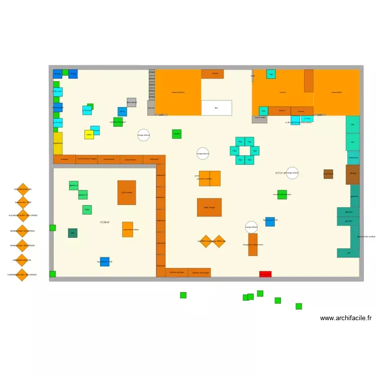 svdl 2027 projet 2. Plan de 2 Pièces et 265 m² svdl 2027 projet 2. Plan de 2 Pièces et 265 m²