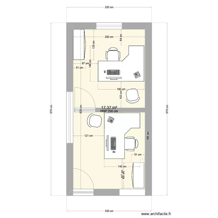 Bureau La Clayette. Plan de Bureau La Clayette. Plan de