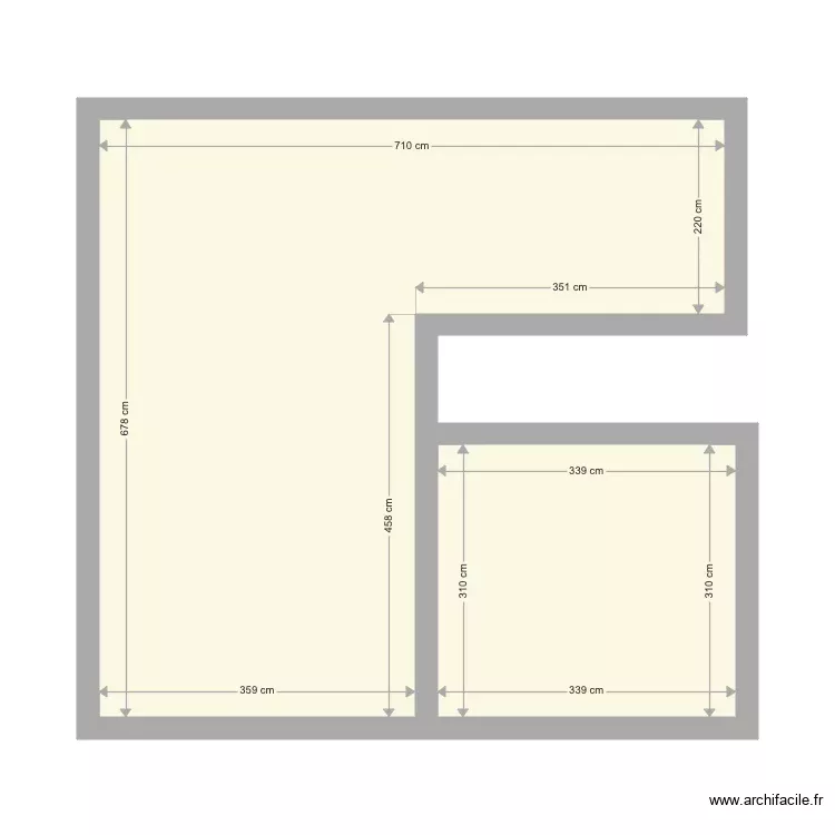 Loyer, Rue Bois Communal, 10. Plan de 2 Pièces et 43 m² Loyer, Rue Bois Communal, 10. Plan de 2 Pièces et 43 m²