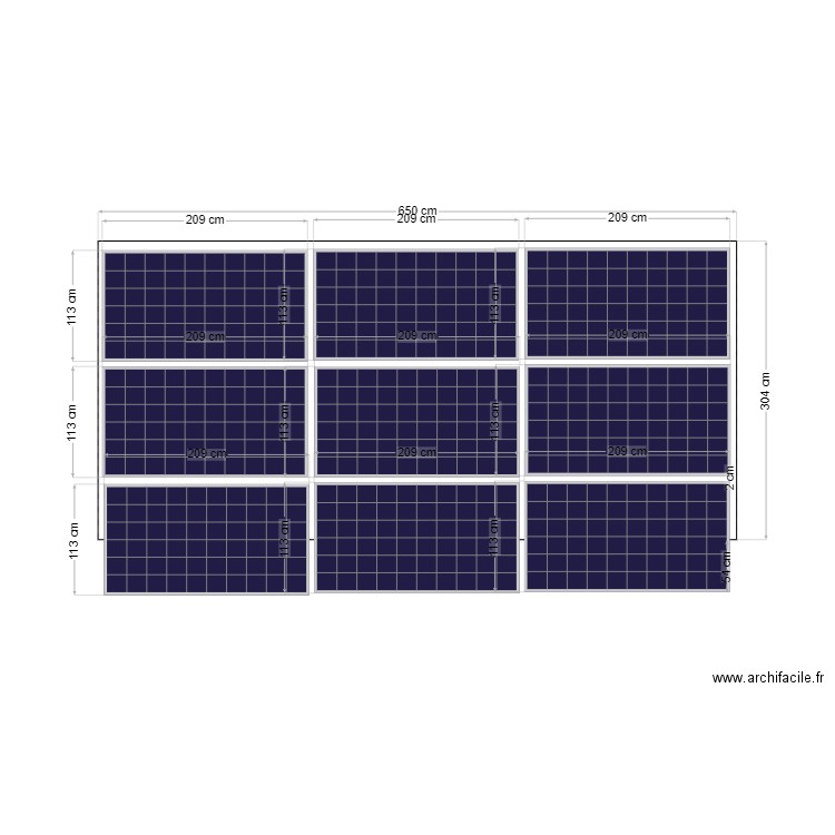 photovoltaique. Plan de 0 pièce et 0 m2