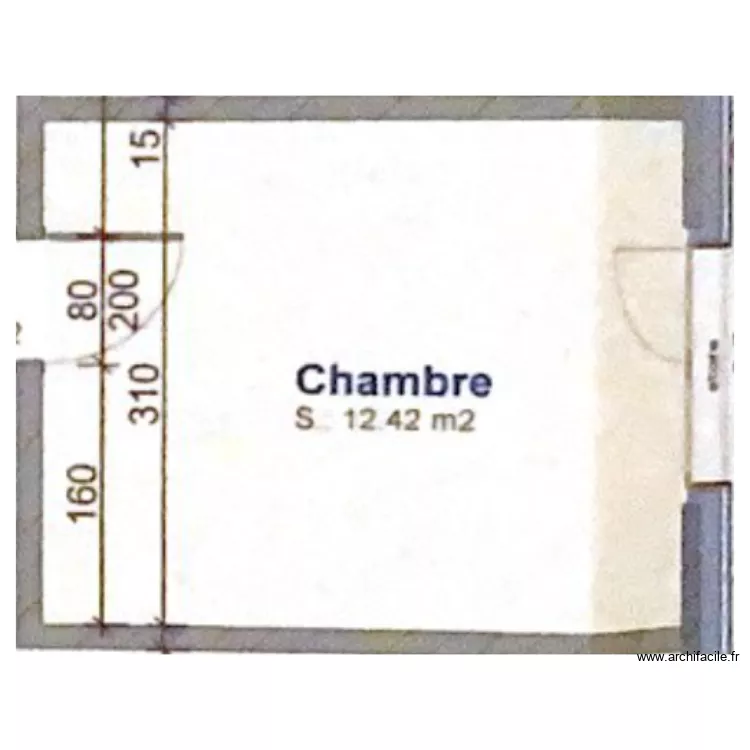 Chambre Jaina dès 4 ans. Plan de Chambre Jaina dès 4 ans. Plan de