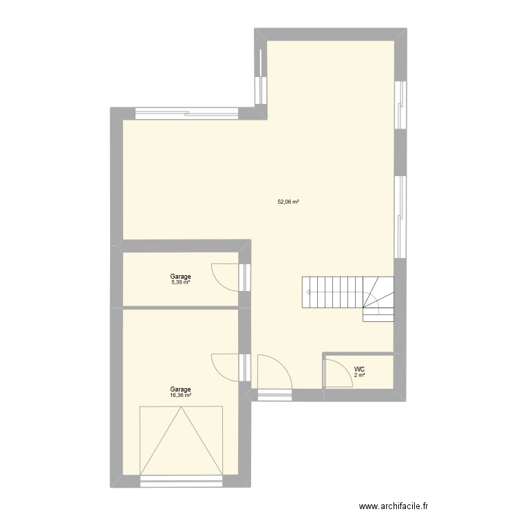 gfdg. Plan de 0 pièce et 0 m2