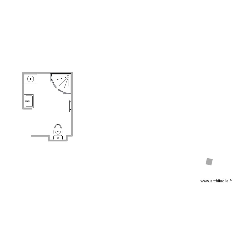 sdb. Plan de 0 pièce et 0 m2