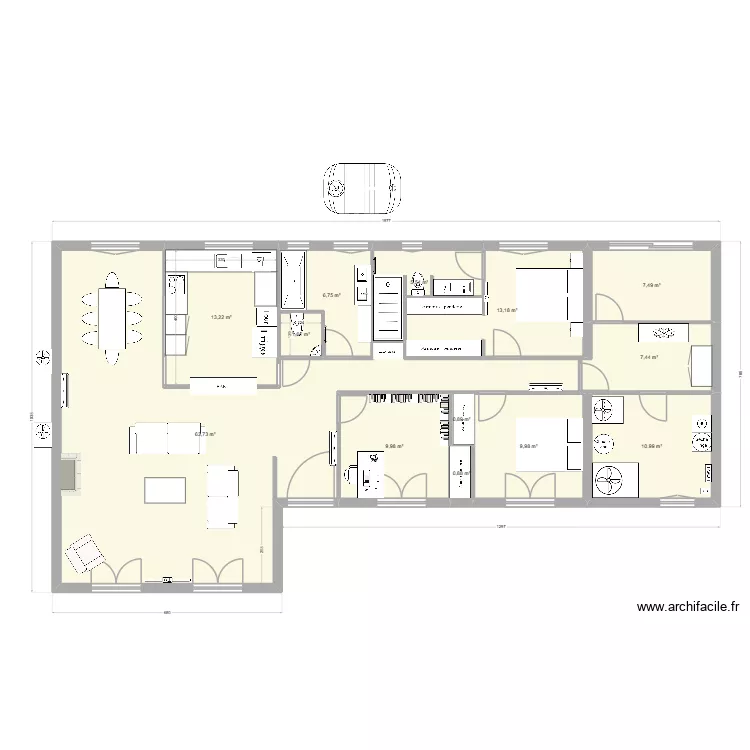 91 IMPASSE DE LA CARRIERE. Plan de 