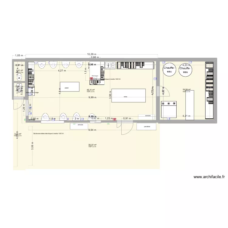 la cabane des potiers projet 3 sns pmr. Plan de 