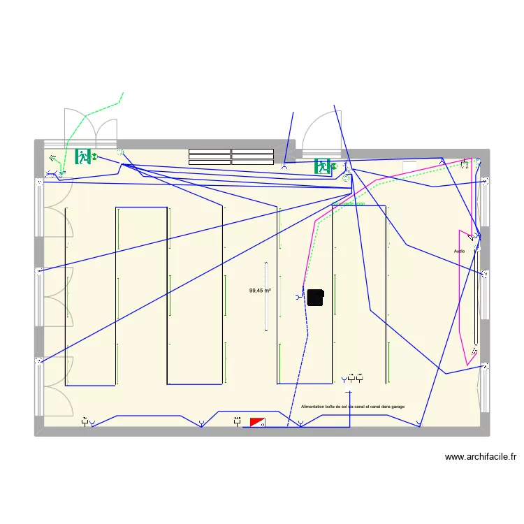 Salle Vulcain 2. Plan de Salle Vulcain 2. Plan de