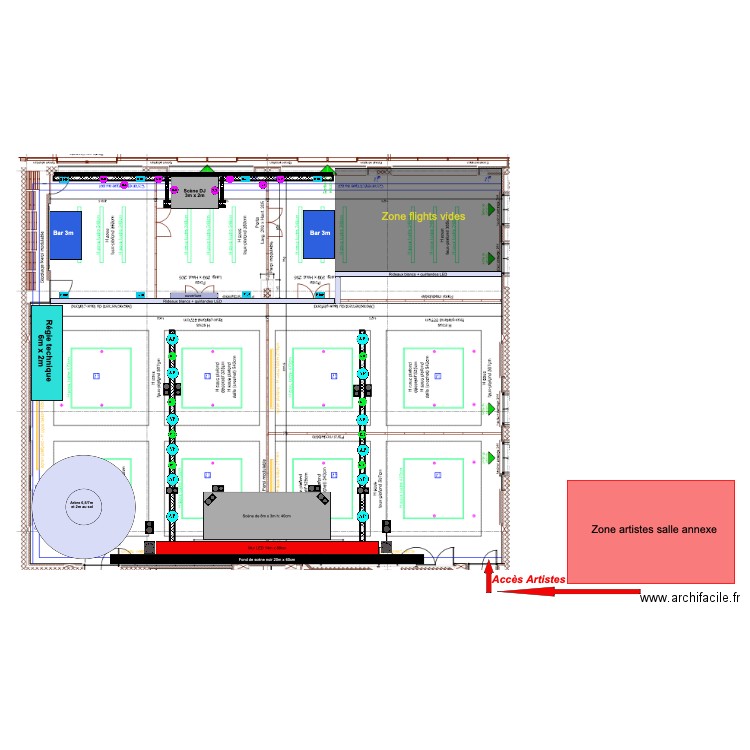 implantation Vitalis Inter v5. Plan de 0 pièce et 0 m2