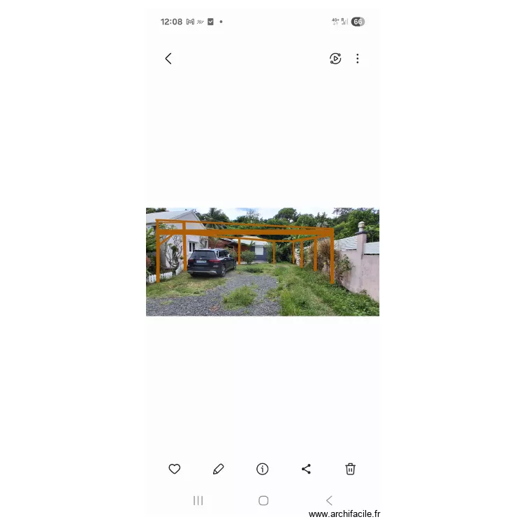 benady sant anne. Plan de 