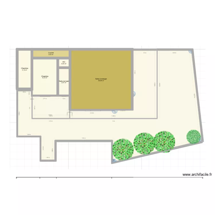 LONGEVILLE suite1. Plan de 