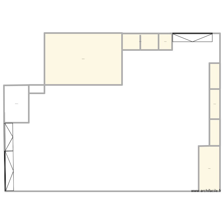 Progaz depot. Plan de 6 pièces et 426 m2