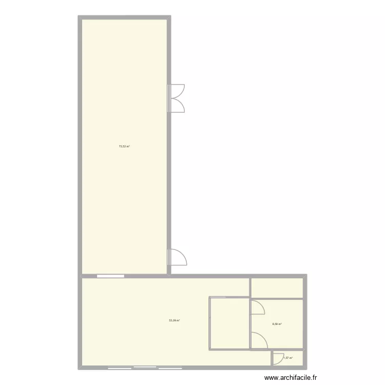 Show Room. Plan de 4 et 136 m² Show Room. Plan de 4 et 136 m²