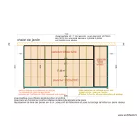 chalet jardin plancher