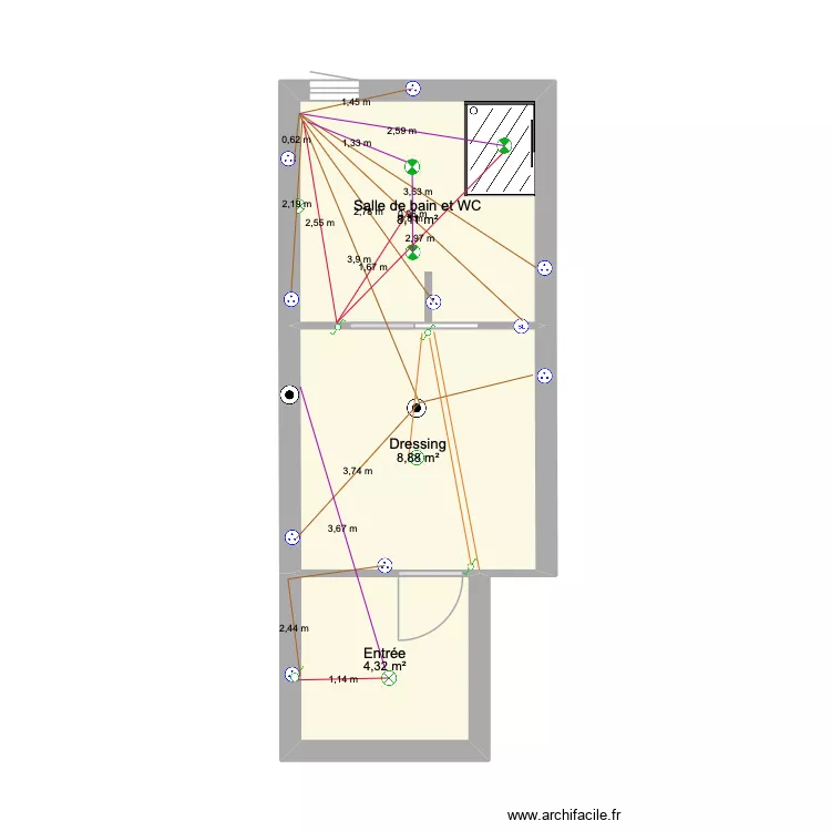 extension. Plan de 3 et 21 m² extension. Plan de 3 et 21 m²