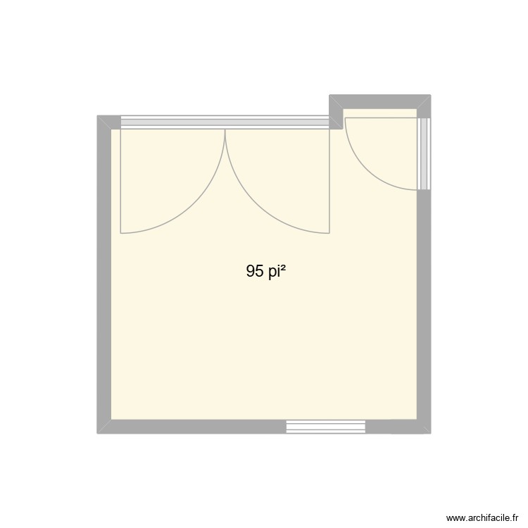 Chambre a Hubert. Plan de 0 pièce et 0 m2