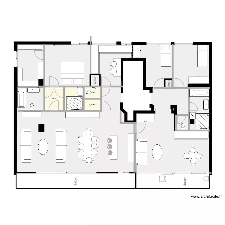 stal v2. Plan de 4 et 9 m² stal v2. Plan de 4 et 9 m²