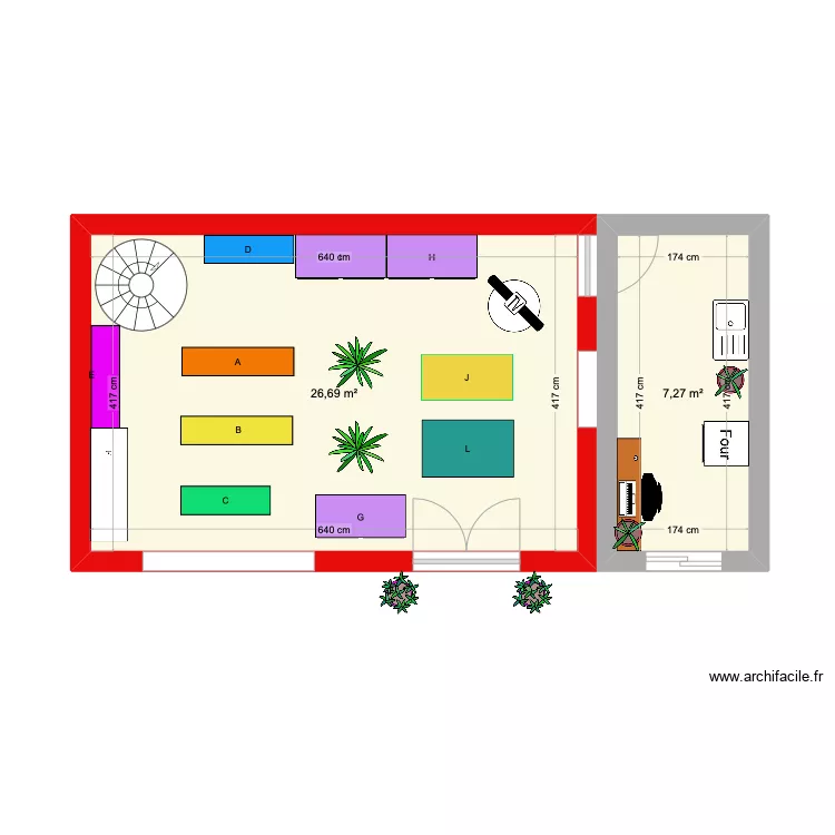 plan magasin . Plan de 