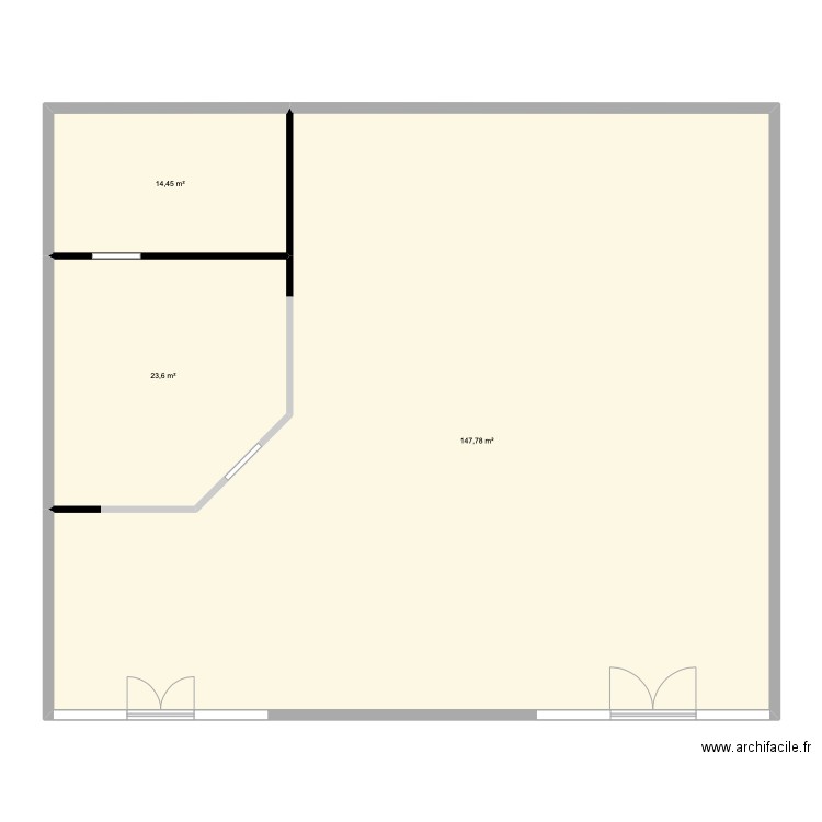plan magasin. Plan de 0 pièce et 0 m2