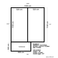 plan maçonnerie fondations+vide sanitaire