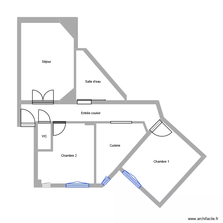 30 AV REPUBLIQUE PARIS. Plan de 